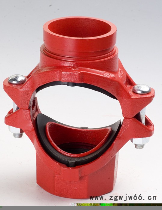 迈克消防沟槽管件 219沟槽机械四通FM UL认证图3