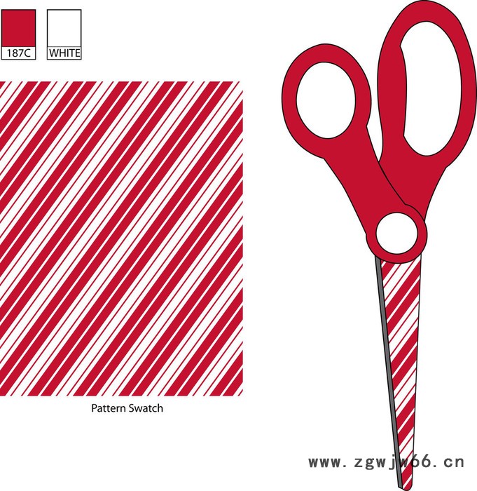 供应剪刀热转印纸，美容工具热转移印花纸，眉夹烫画纸，护具业热转移升华纸，园林工具包花纸图4