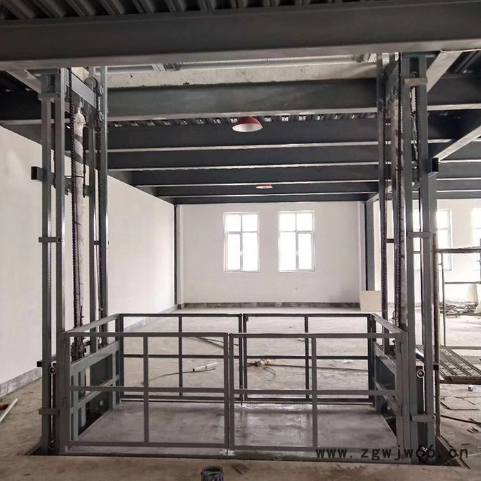 河北省定州市货梯升降机液压厂房仓库导轨式卸货平台简易家用定制起重工具小型图7