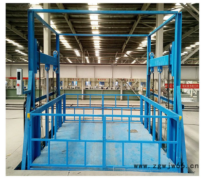 河北省定州市货梯升降机液压厂房仓库导轨式卸货平台简易家用定制起重工具小型图5
