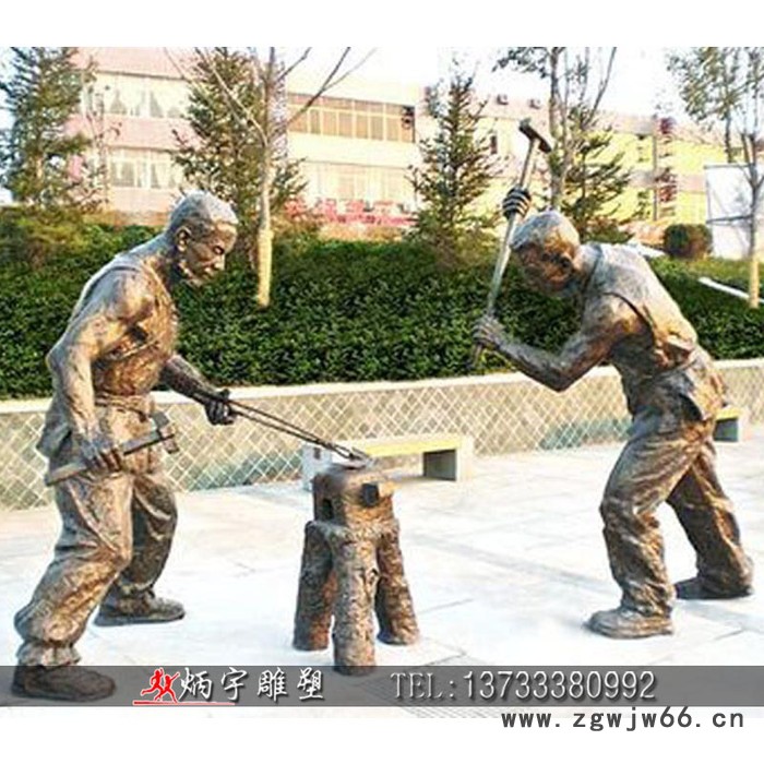 炳宇雕塑 铸铜量尺寸人物雕塑古代测量工具雕塑工匠木匠人物雕塑供应铸铜人物雕塑户外公园人物小品景观雕塑图7