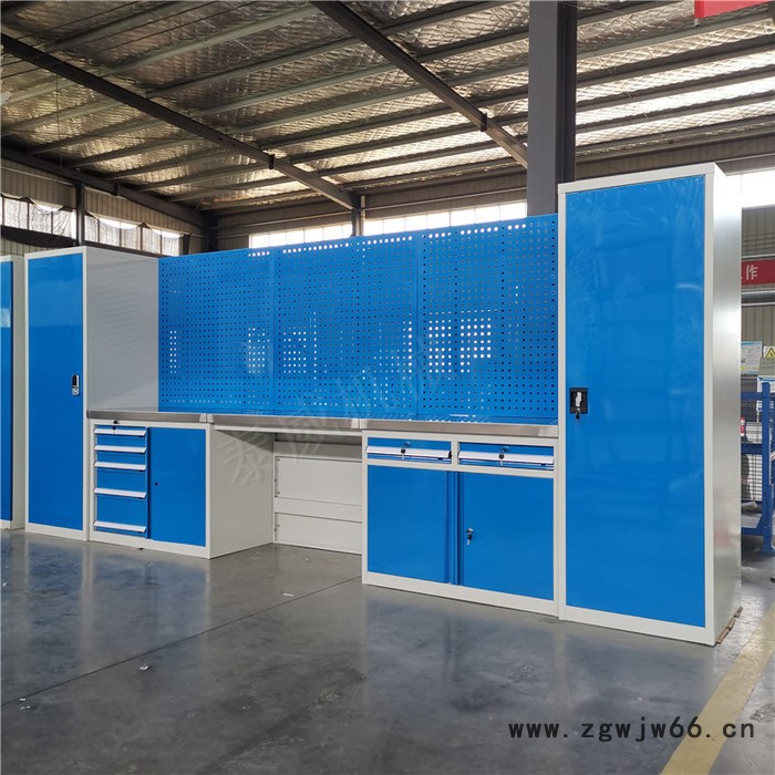 组合工具柜 多功能工具柜 组合工作台 作间 适用于工厂车间实验室综合作业 工作台工具柜组合操作间图5