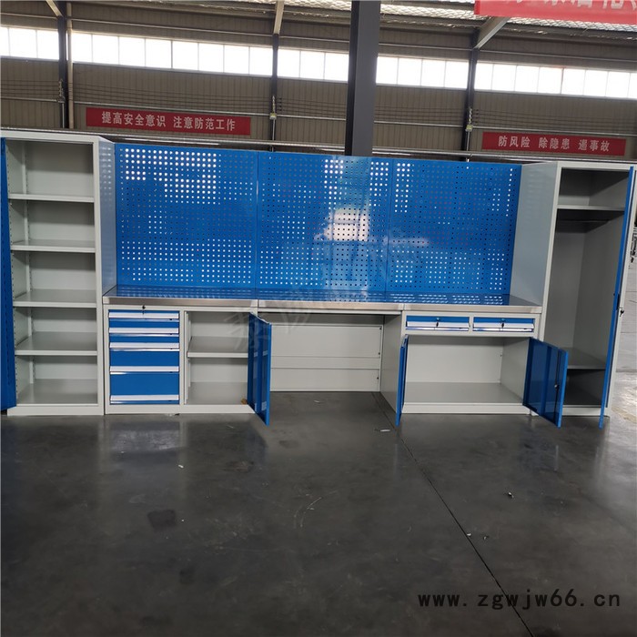 组合工具柜 多功能工具柜 组合工作台 作间 适用于工厂车间实验室综合作业 工作台工具柜组合操作间图2