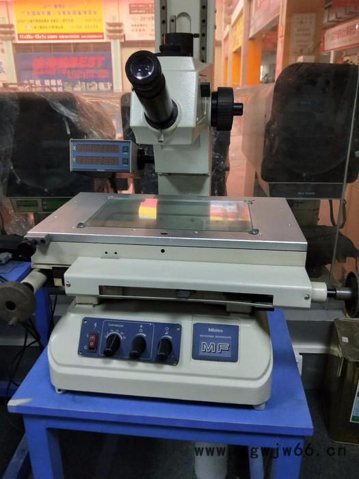 2018东莞赛锦十年周庆大促销三丰/MitutoyoMF-2010B三丰工具显微镜 二手日本三丰工业测量工具测定显微镜图5