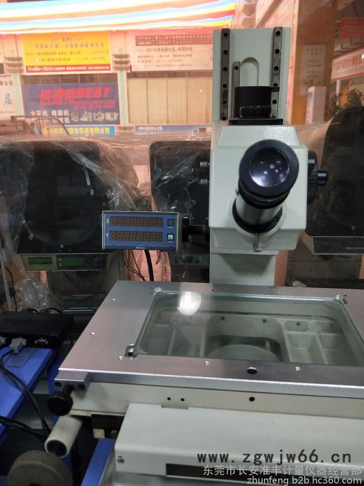 2018东莞赛锦十年周庆大促销三丰/MitutoyoMF-2010B三丰工具显微镜 二手日本三丰工业测量工具测定显微镜图2