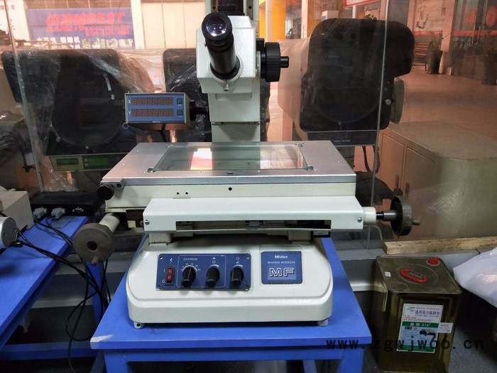 2018东莞赛锦十年周庆大促销三丰/MitutoyoMF-2010B三丰工具显微镜 二手日本三丰工业测量工具测定显微镜图6