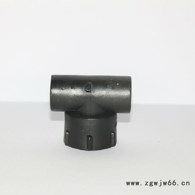 注塑承插内丝三通管件 PE给水热熔管件  PE内牙三通连接件图3