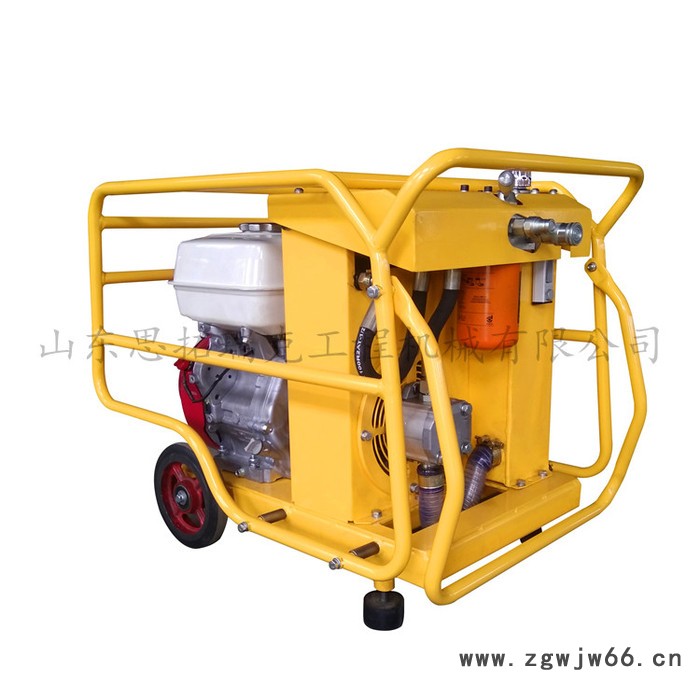 山东思拓瑞克液压动力站ST13-30 破拆液压工具驱动液压动力站 80公斤小型液压动力站便携式 工厂直销图6