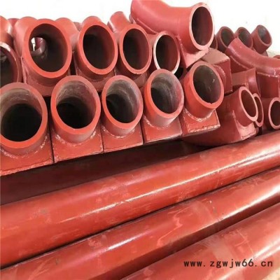 耐磨管道管件 陶瓷复合 自蔓燃离心烧结耐磨管道 工程用耐磨管道