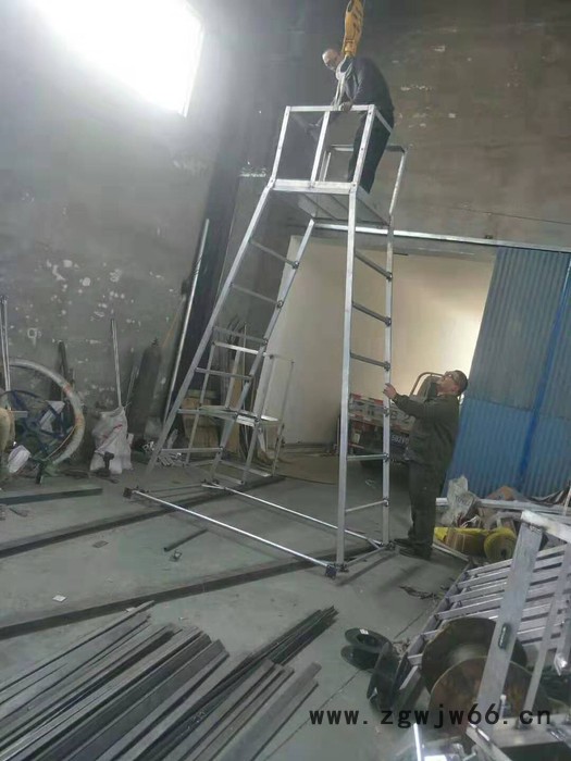 高铁接触网抢修组合工具套装 铁路检修铝合金梯车图6