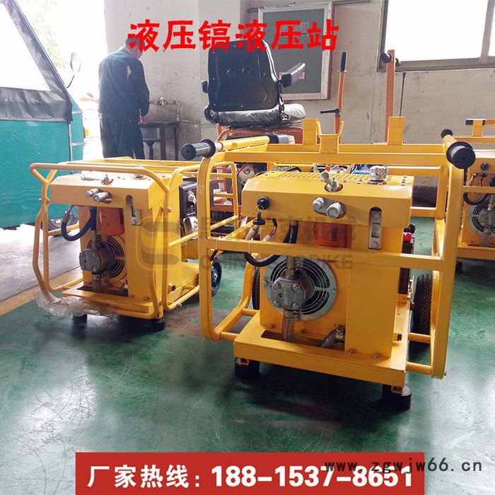 小型液压站液压动力站 移动液压动力站**现货供应价格优惠 配多款小型液压工具 好用的移动液压动力源图4