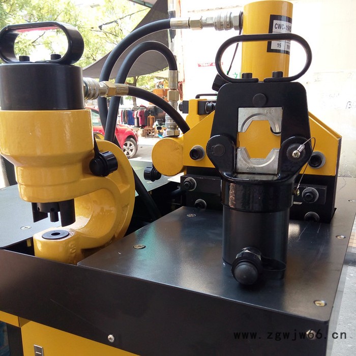 纽威达牌四合一多功能母线加工机 电动四合一铜铝排加工机 便携液压工具图5