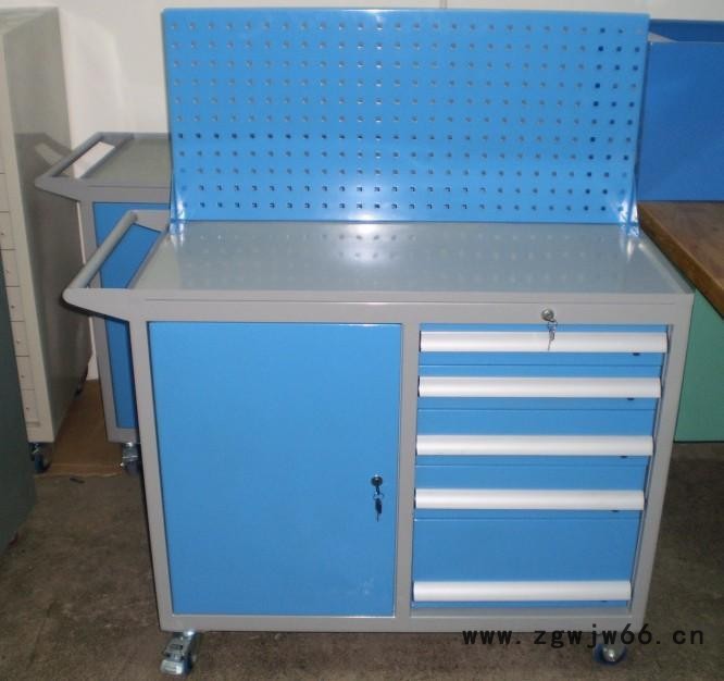 深圳工具车 重型工具车 多功能组合移动工具车厂家定制带挂板9分隔