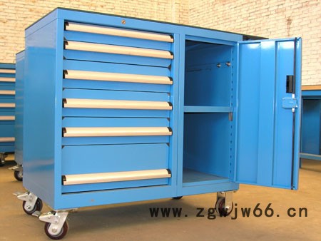 深圳工具车 重型工具车 多功能组合移动工具车厂家定制带挂板9分隔图4