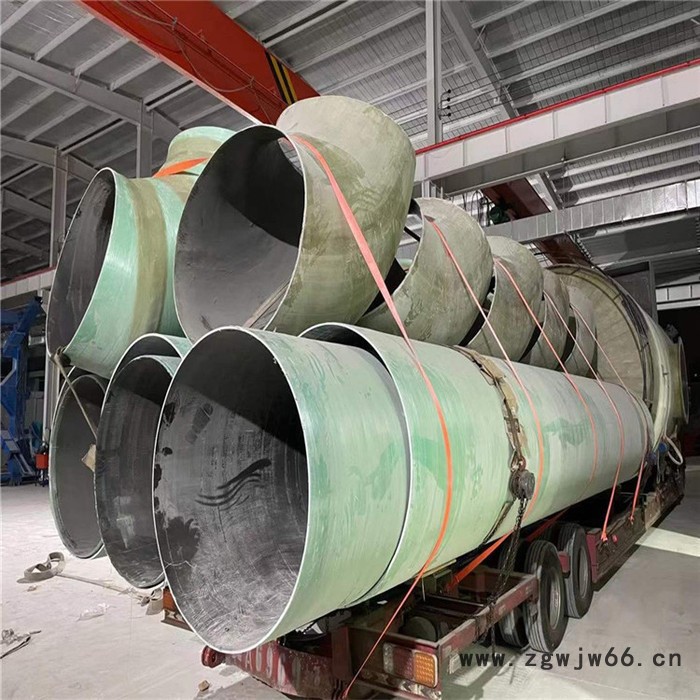 玻璃钢弯头  玻璃钢管件   玻璃钢法兰 玻璃钢管件厂家  富有环保设备图5