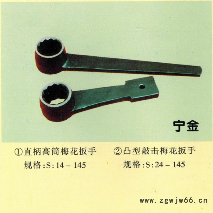 宁金工具对轮扳手敲击勾头扳手 防爆工具生产图4
