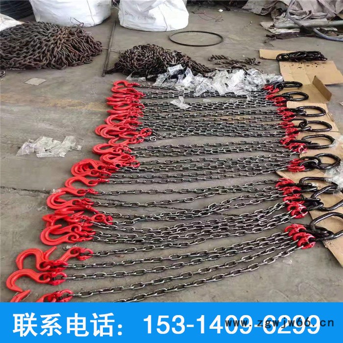 现货供应链条吊具索具 链条组合吊装工具单腿多腿吊具起重吊具图3