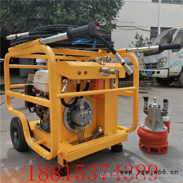 思拓瑞克ST13-30 小型液压动力站 柴油定制液压动力站厂家 标配汽油液压泵站 多功用小型液压动力站带多款液压工具图3