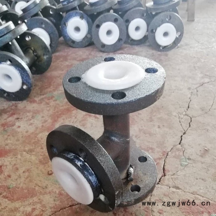 沧浩厂家 衬四氟管件  衬四氟弯头  衬四氟三通  钢衬管件欢迎来厂图3