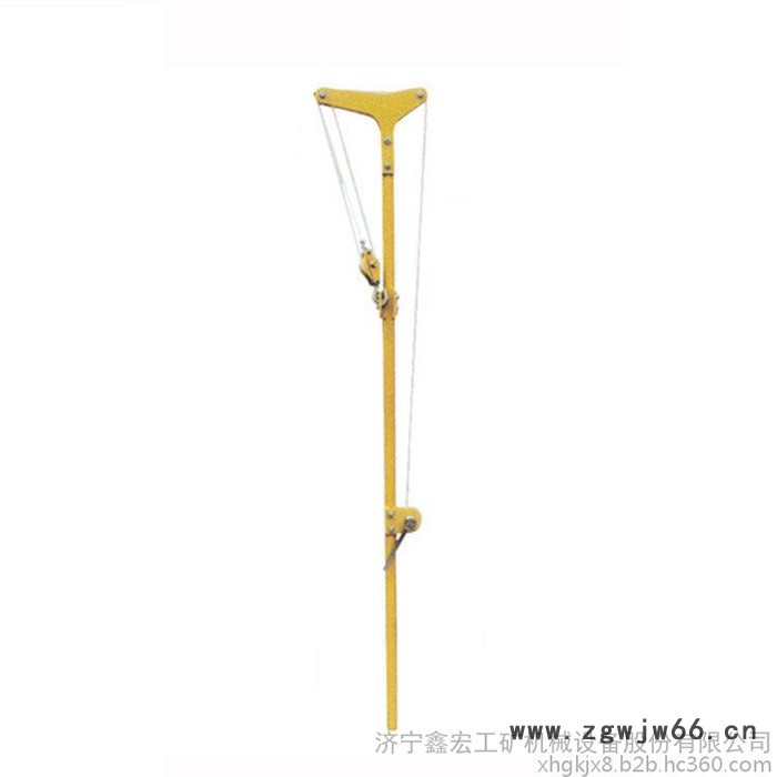 可调吊线杆 1.5M吊线绝缘羊角抱杆 绝缘组合吊线工具杆图2