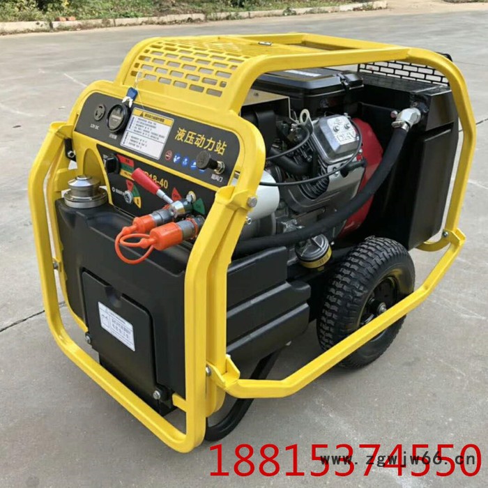 奔马BMY18液压动力站 18HP液压动力站 市政建工小型液压动力站可搭配多款液压工具液压破碎镐液压渣浆泵等图2