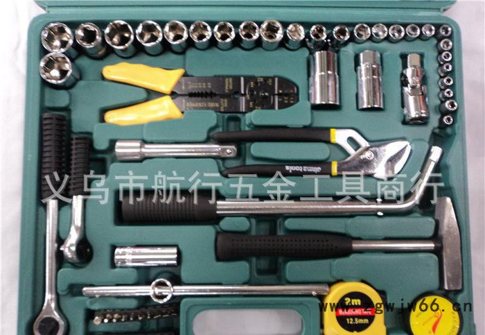 组合工具,随车工具,家用工具,组合修理工具,修理工具,82PC件套家?图3