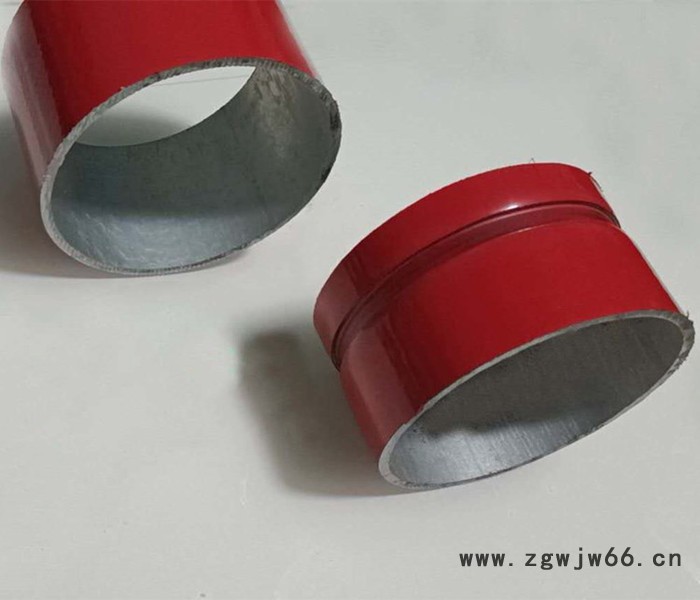 滚涂聚乙烯涂塑沟槽管件 热镀锌涂塑钢管 环氧煤沥青防腐管件图5