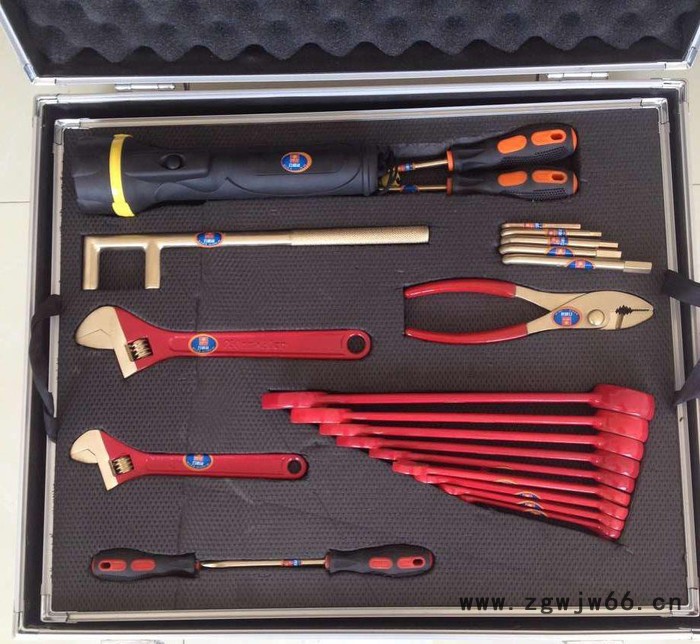 【直销】防爆工具 环海牌21件组合工具 防爆工具箱图2