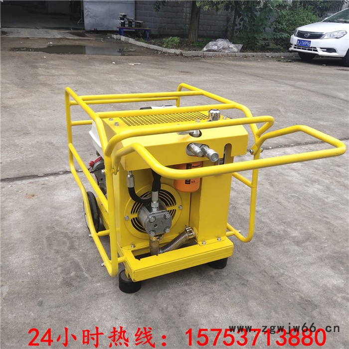 思拓瑞克ST13-30 液压动力站带动小型液压工具液压镐渣浆泵方便移动液压泵站汽油款柴油款液压泵站专业厂家图7