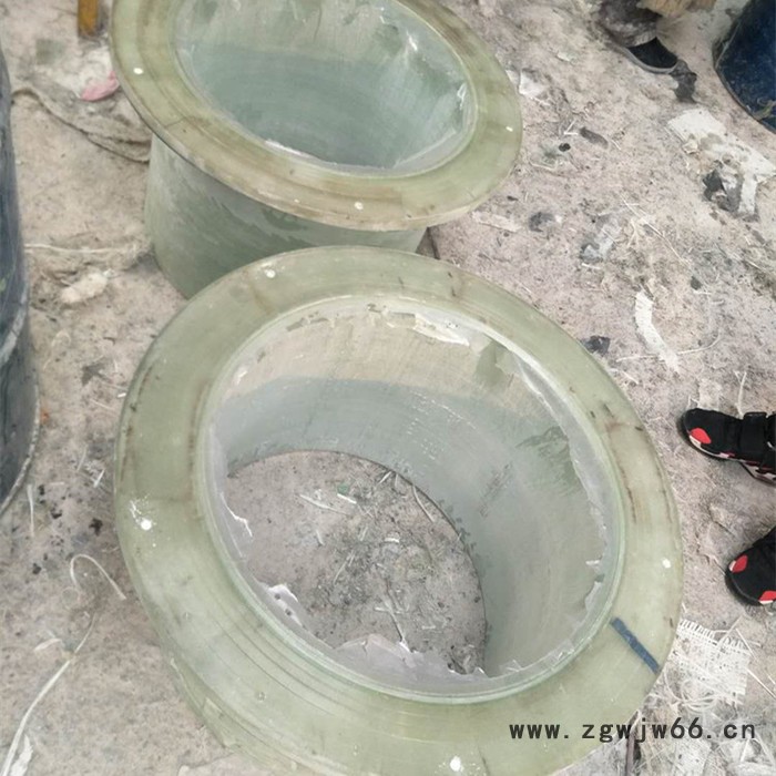 宿州鸿硕 玻璃钢树脂管件 玻璃钢树脂法兰弯头 玻璃钢净化塔管件图8