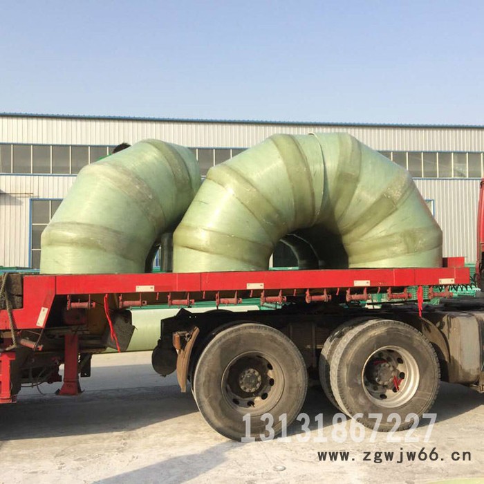 真旺 生产加工   玻璃钢弯头管件   玻璃钢管件  45°  90°弯头图2
