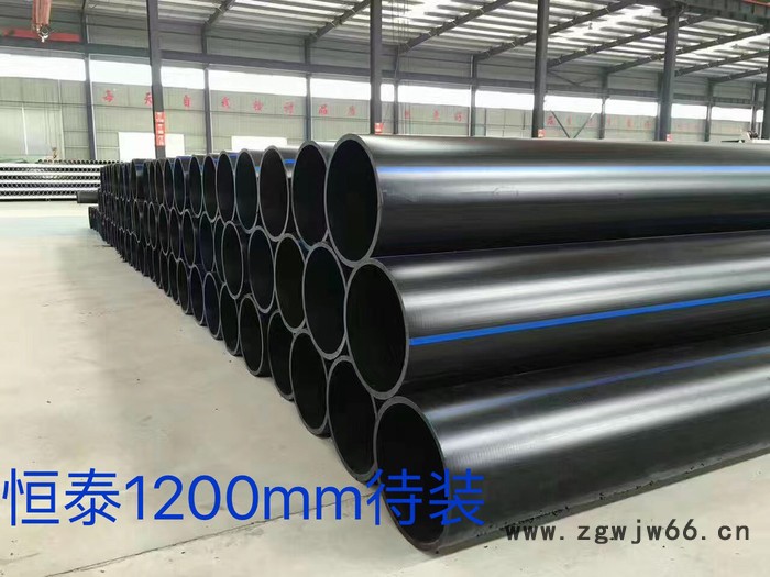 PE给水管厂家，生产厂家，口径16mm--1200mm，注塑大口径管材管件，焊制管件，电熔管件，跟踪服务图4