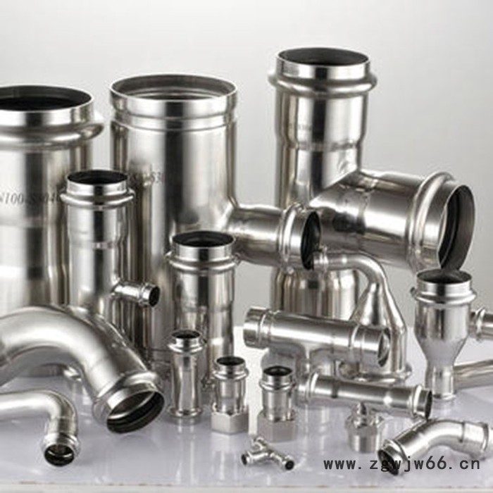 佛山卡压式管件批发 不锈钢饮用水管 DN15等径三通 变径三通 思豪不锈钢管件图3