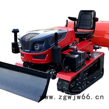 海重TK-80马力多功能小型履带拖拉机带挖掘施肥旋耕十几种工具组合图5