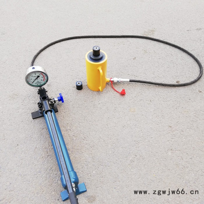 指针钢筋拉拔仪 10吨手动液压拉拔仪 拉拔仪纽威达液压工具图3