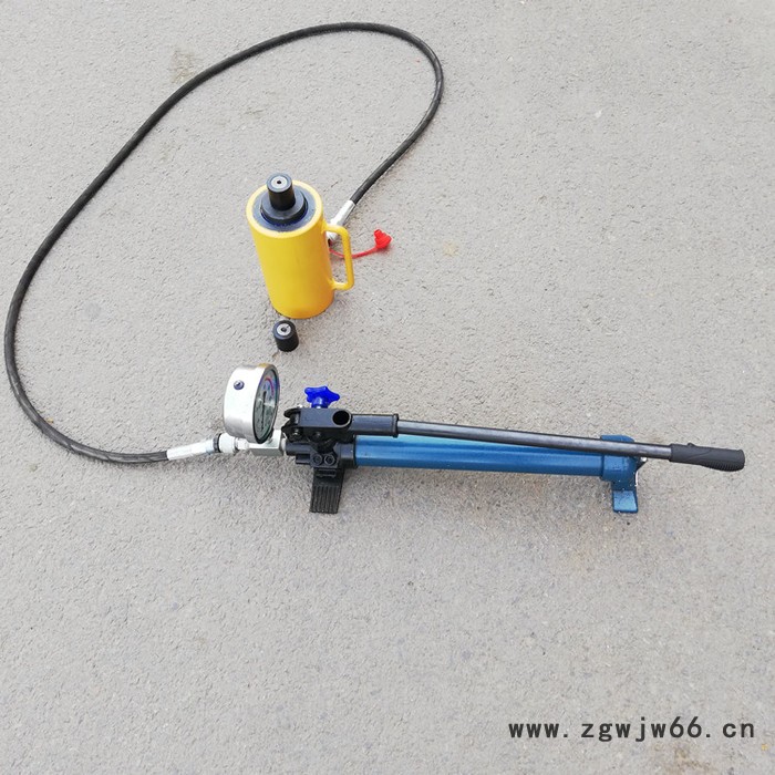 指针钢筋拉拔仪 10吨手动液压拉拔仪 拉拔仪纽威达液压工具图2