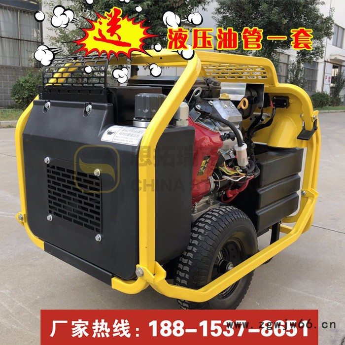 18马力液压泵站西藏林芝小型液压泵站厂家供应小型液压工具动力源液压动力站快速接头渣浆泵液压夯图2