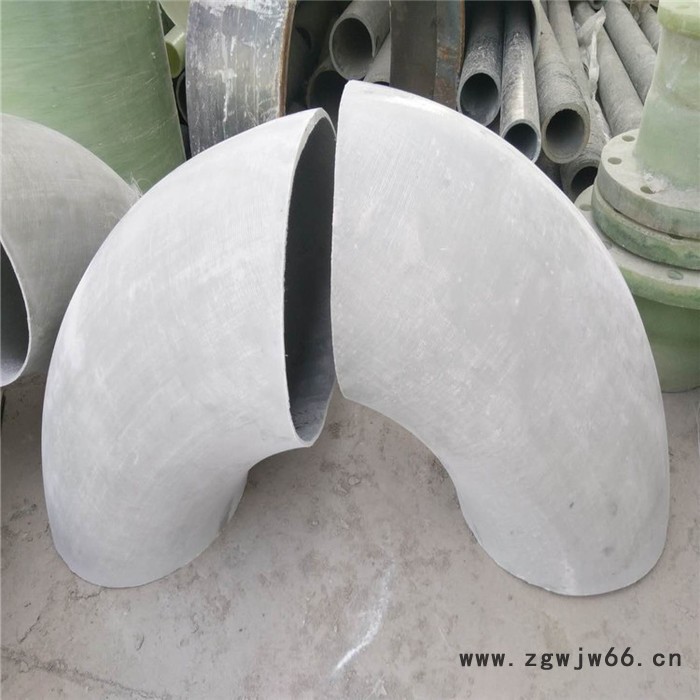 润龙生产 玻璃钢弯头 防腐耐高温管件  玻璃钢脱硫塔专用管件弯头 规格齐全 压力弯头图3