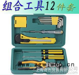 供应奇杰12 家用组合工具礼盒装组套工具图2