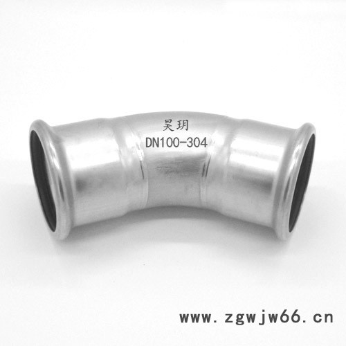卡压式管件 304不锈钢水管 等径三通 异径三通 昊玥管件图2