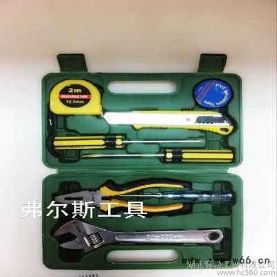 供应弗尔斯工具家用9件套五金工具  组合工具