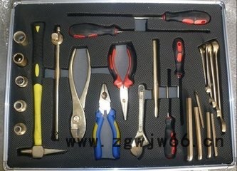 防爆组合工具箱供应矿山抢险专用42件套组合工具箱图3