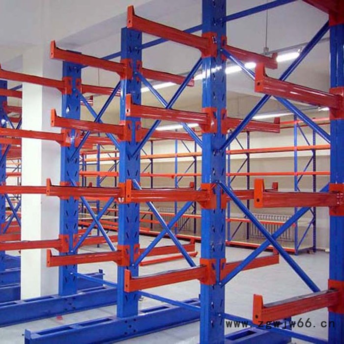 悬臂式货架 伸臂式货架 长件管件使用货架 仓库货架 车间货架图5