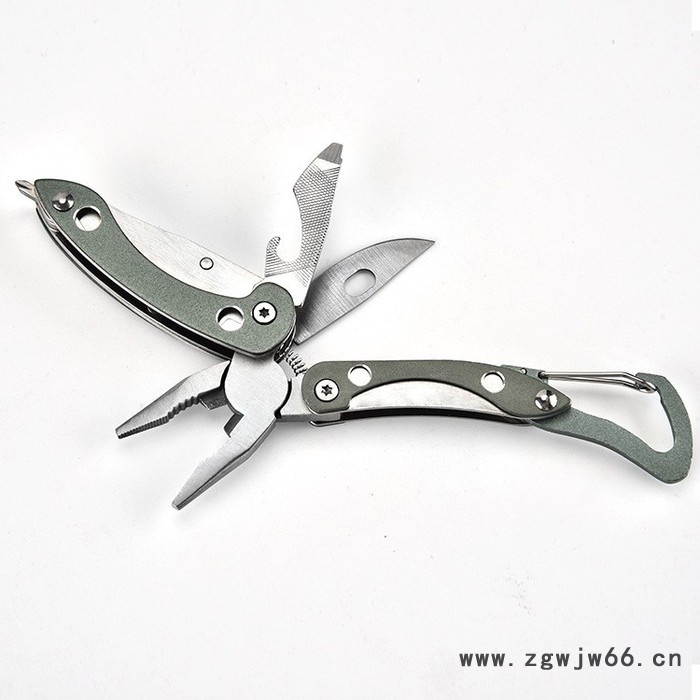 ** 便携/多功能刀钳 不锈钢组合钳子 户外多用工具折叠钳图2