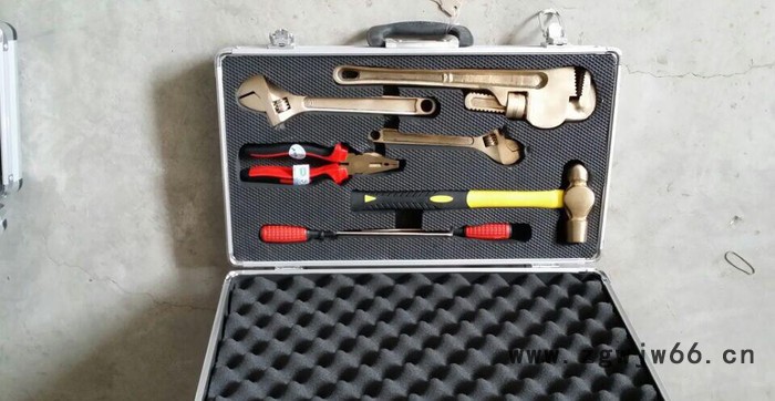 检维修专用组合工具箱、7件套防爆工具箱、7件套铜工具箱图2