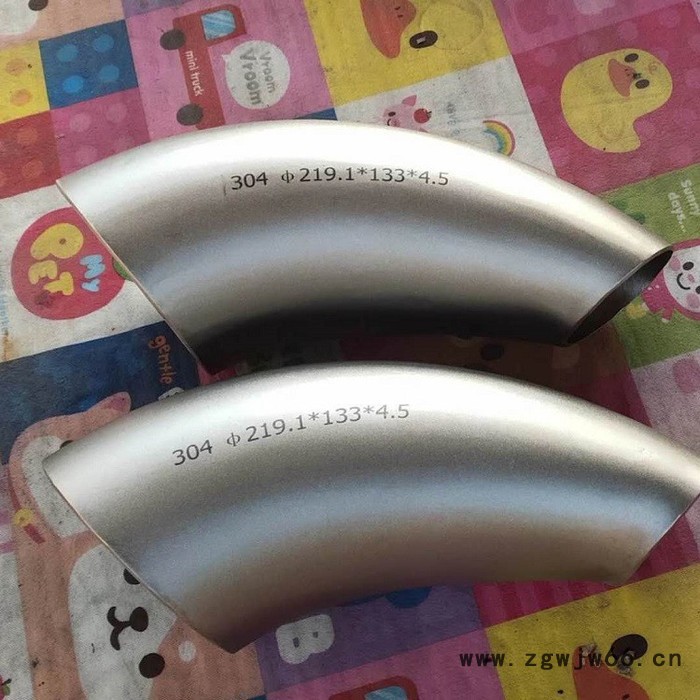 聚润304不锈钢管件弯头 **工业级管件 90度不锈钢焊接冲压弯头 72小时发货图6