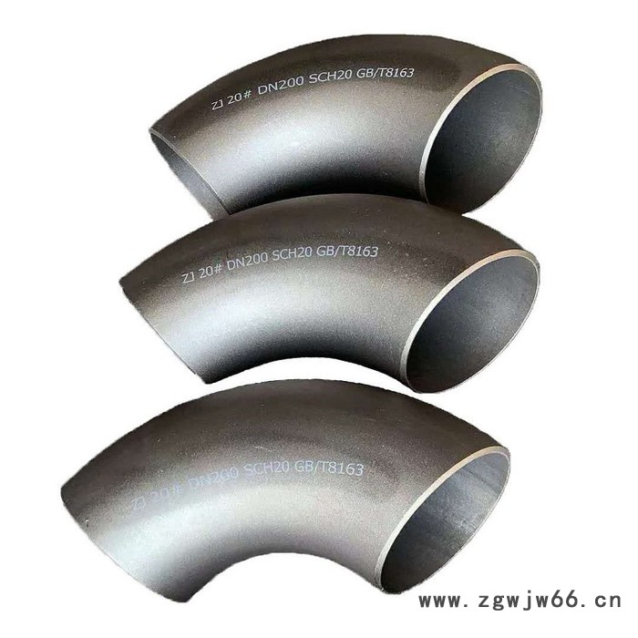 聚润304不锈钢管件弯头 **工业级管件 90度不锈钢焊接冲压弯头 72小时发货图2