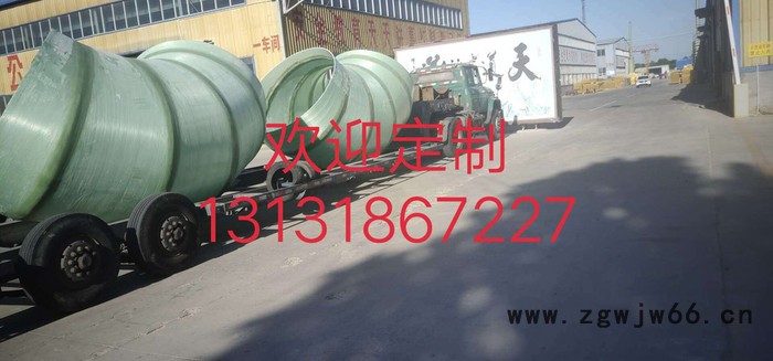 真旺型号齐全支持定制 玻璃钢防腐管道管件顶压力管道管件净化脱硫设备图7