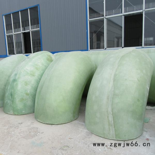 玻璃钢净化塔管件 万诚 玻璃钢净化塔弯头 玻璃钢夹砂弯头图7