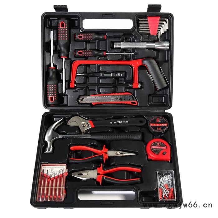 立创LC8632 组合工具箱  五金手动工具套装  礼品组套工具 **  可一件代发